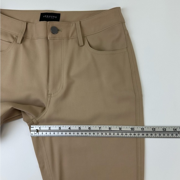 Unbound Merino beige merino wool Travel pants 28in waist Neutral Stretchy Casual - Picture 7 of 11